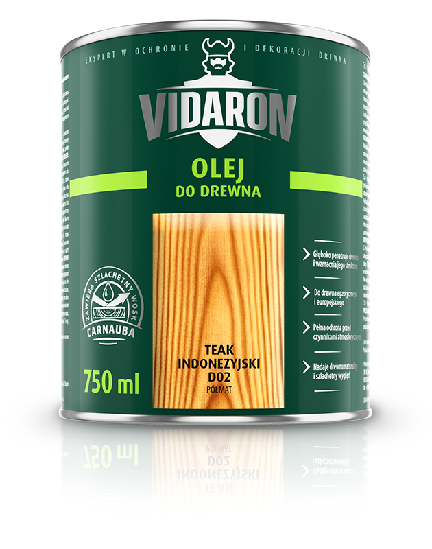 Olej do drewna Olej do drewna VIDARON
