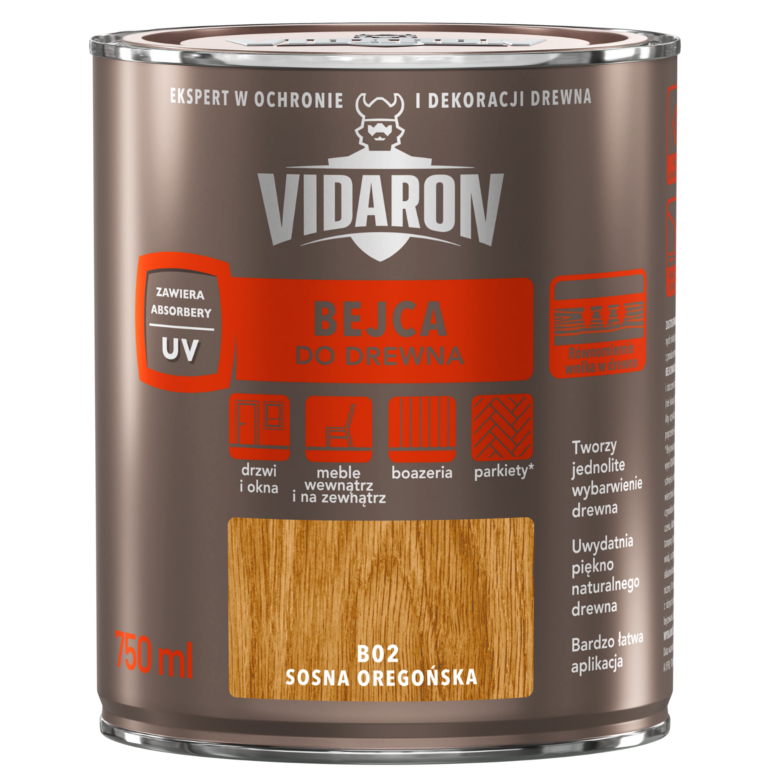 Bejca do drewna Bejca do drewna VIDARON